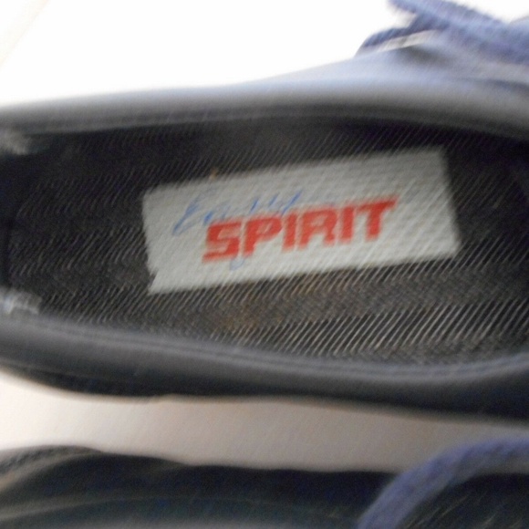 Easy Spirit Motion navy blue leather oxfords flats - Picture 4 of 7